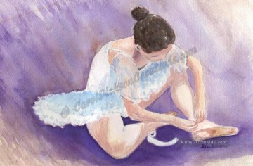 Tanzen Ballett Werke - lila Ballerina